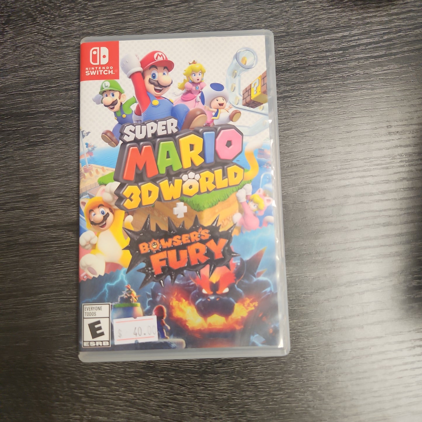 Mario 3D world + Bowsers fury