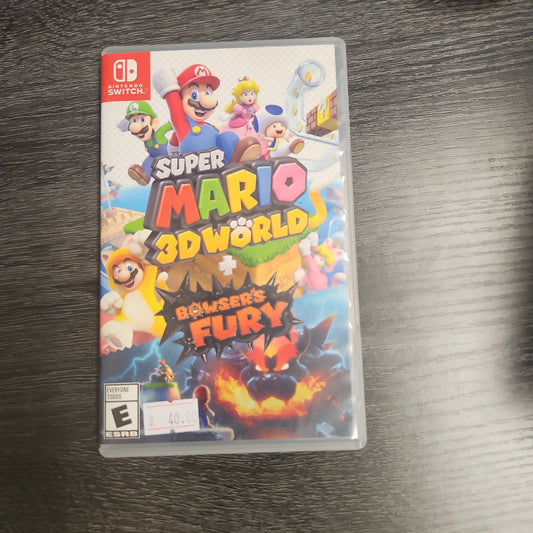 Mario 3D world + Bowsers fury