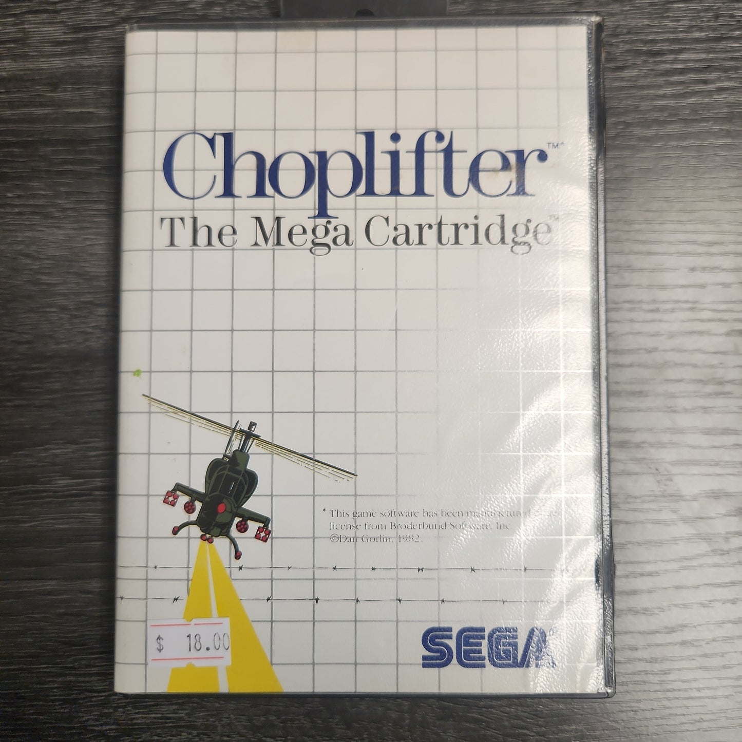 Choplifter the mega cartridge