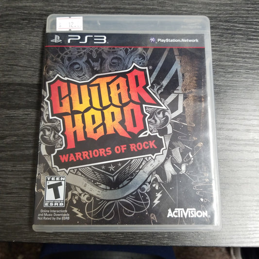 Guitar hero warriors of rock