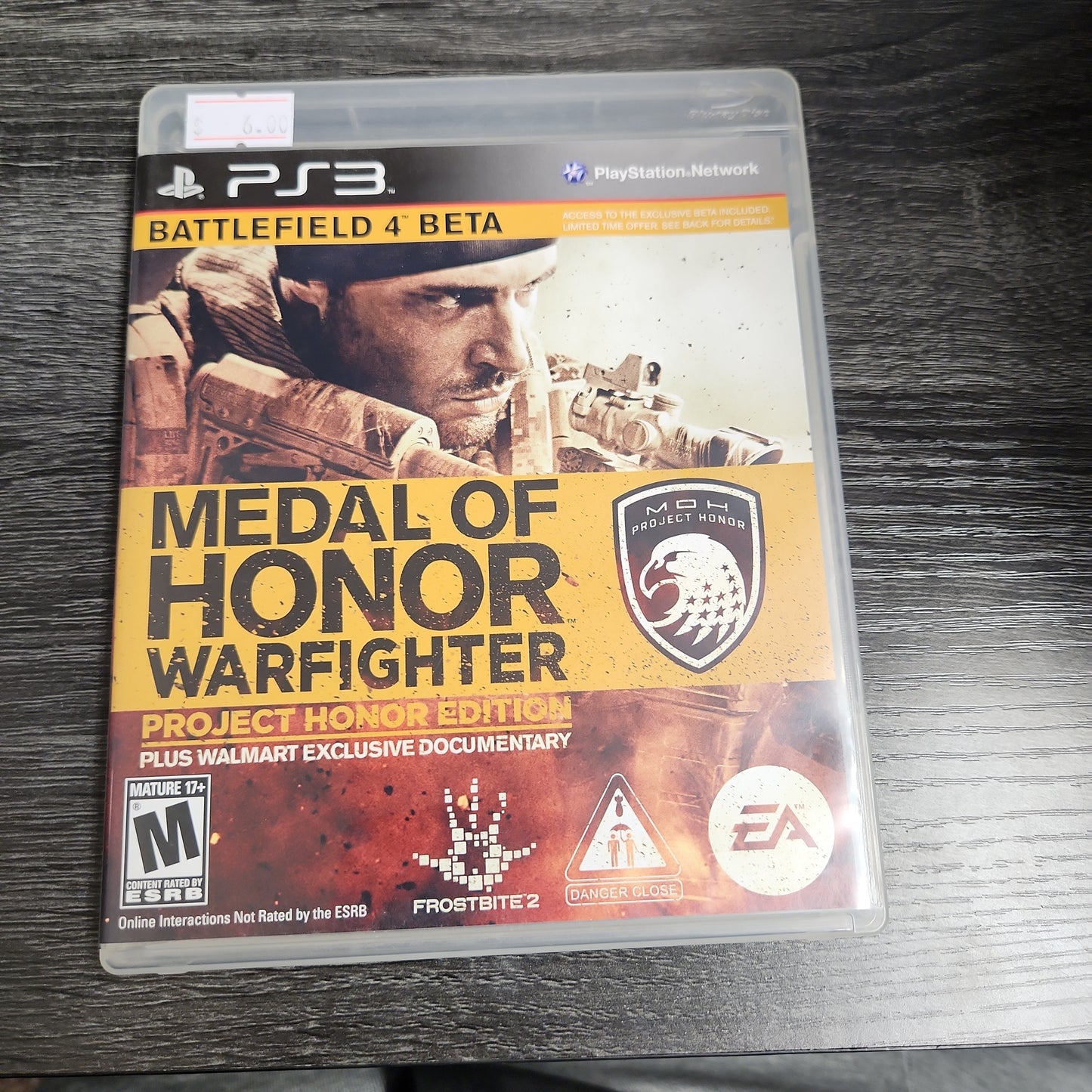 Medal of honor Warfighter