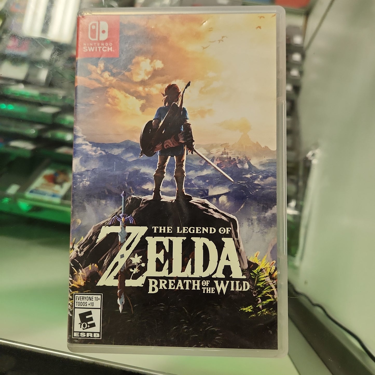 Zelda breath of the wild switch