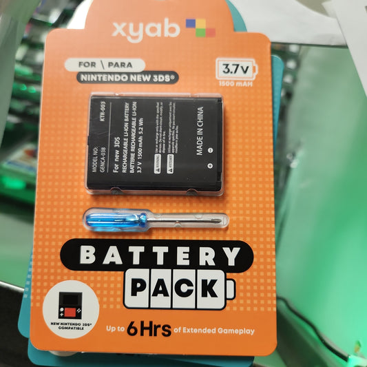 New 3ds battery pack replacement