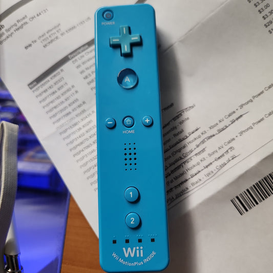 Wii motion plus controller