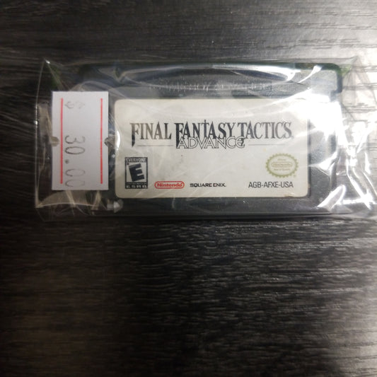 Final fantasy tactics advance