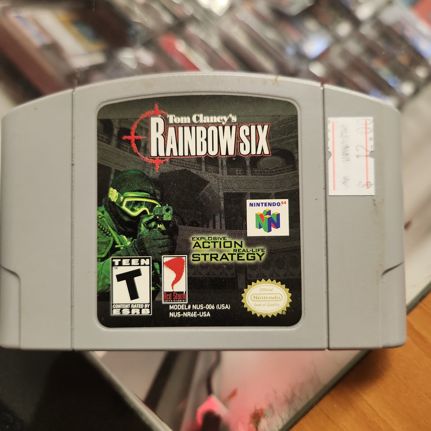 Tom clancys rainbow six n64