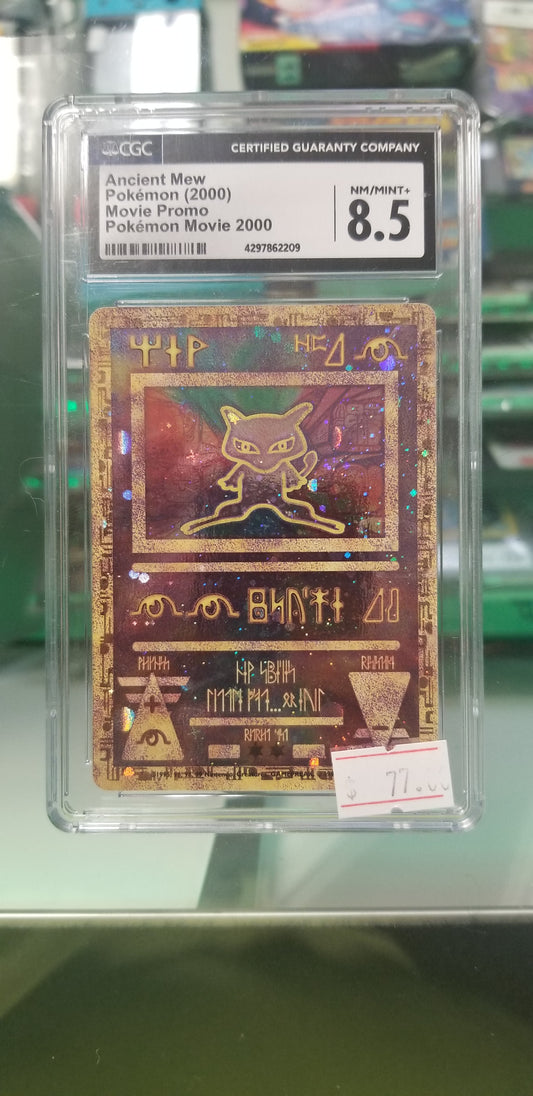 Ancient Mew Pokemon(2000 Movie) CGC 8.5 Mint