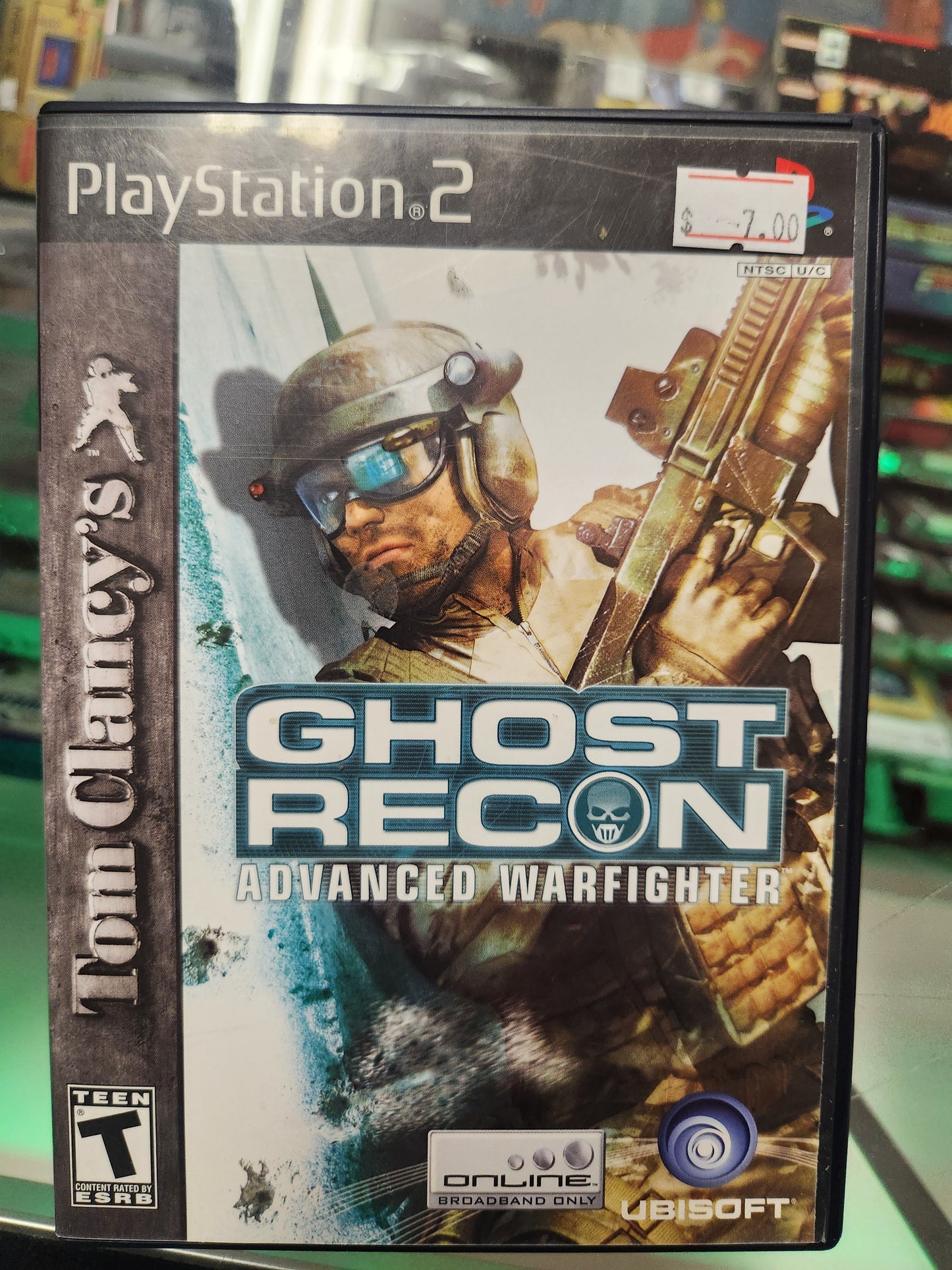 Tom Clancys Ghost recon Advanced Warfighter ps2