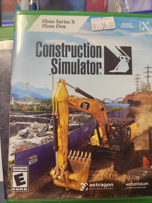 Construction Sim Xbox Series X