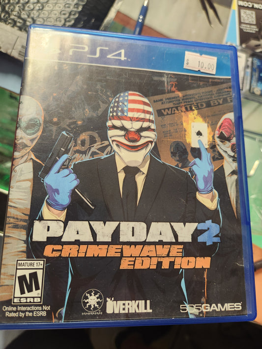Payday 2 Crimewave Edition ps4