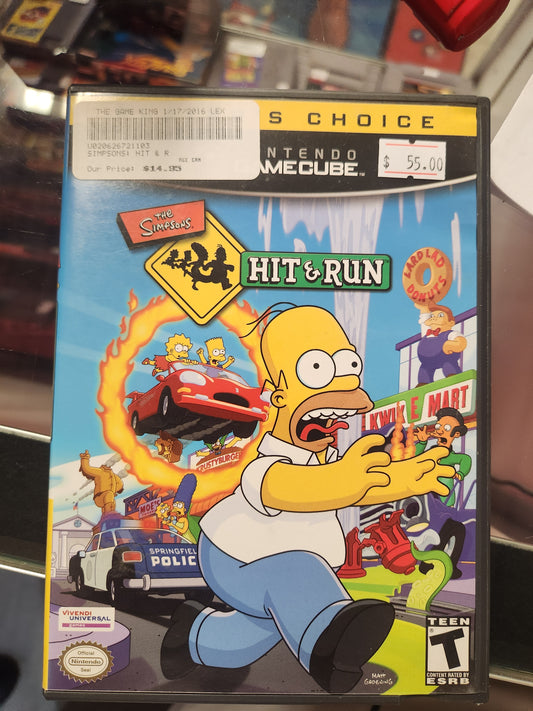 The Simpsons Hit and Run Nintendo Gamecube