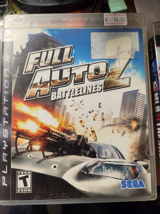 Full Auto 2 battle lines ps3