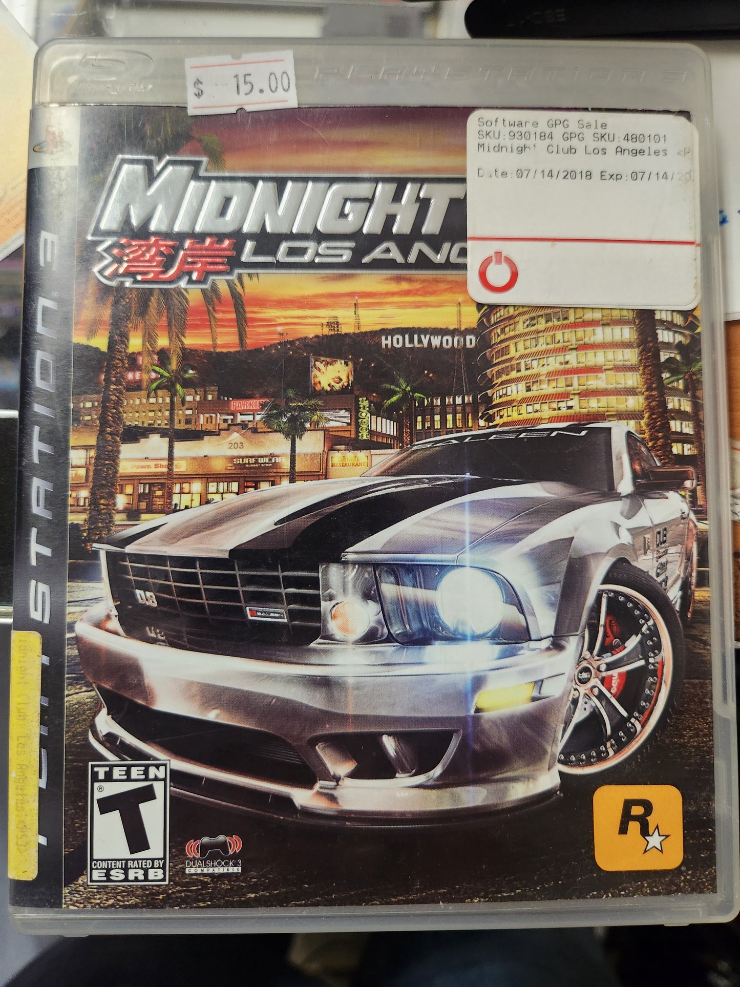 Midnight Club Los Angeles ps3