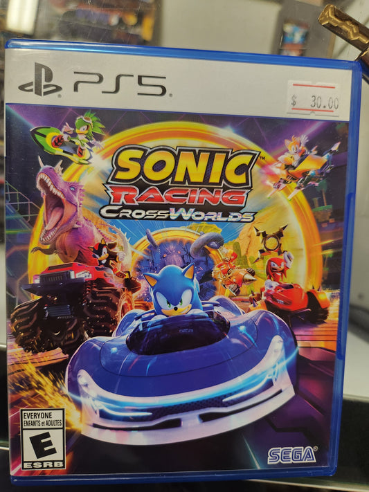 Sonic Racing cross worlds ps5