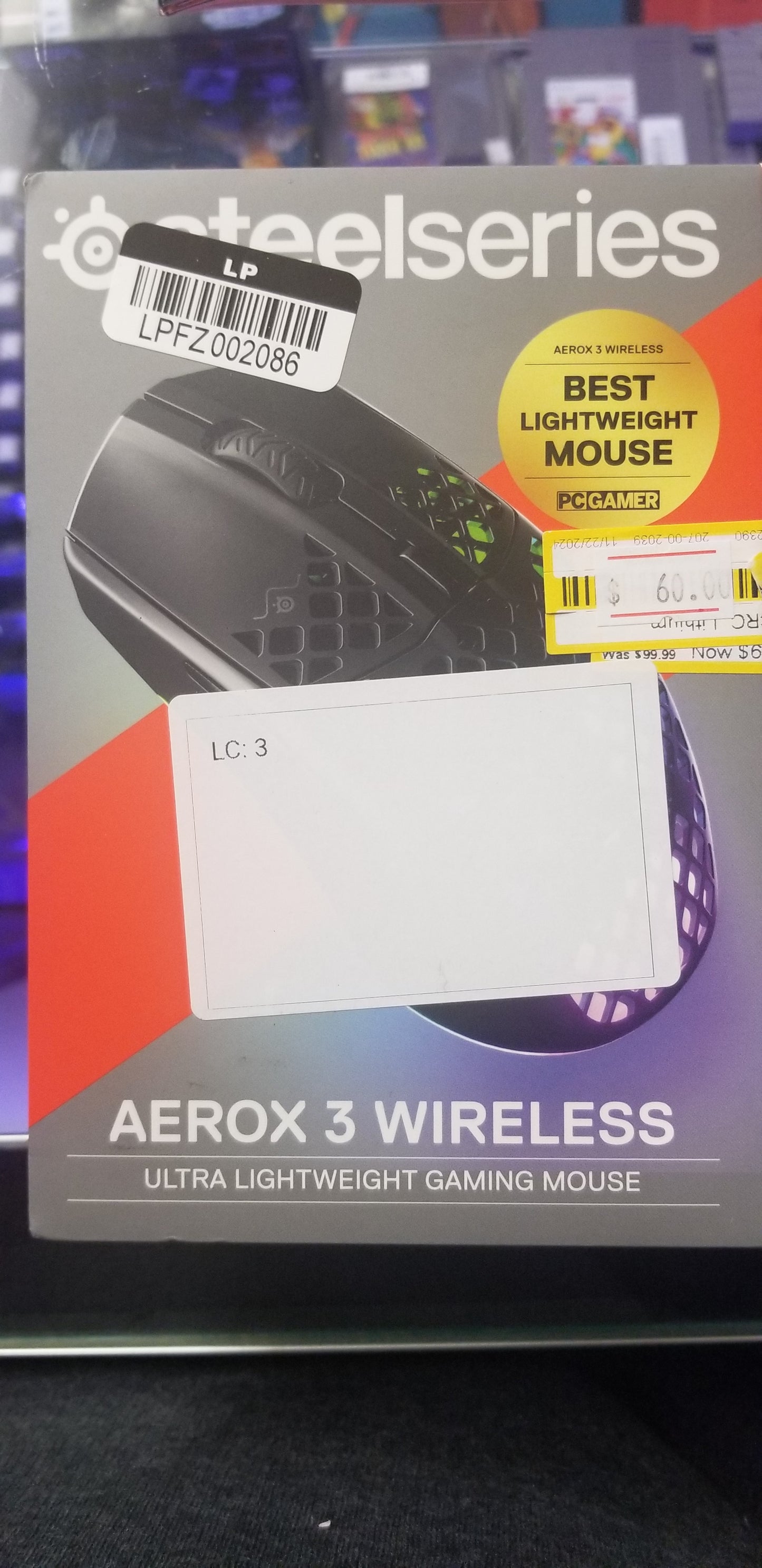 Steelseries Aerox 3 Wireless