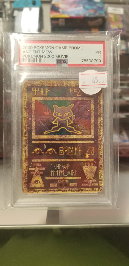 Ancient Mew Pokemon(2000 Movie) PSA 1