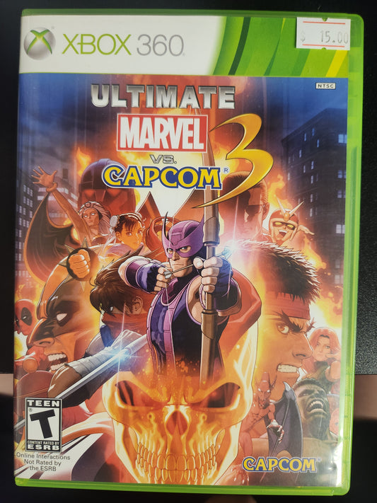 Ultimate marvel vs. Capcom 3