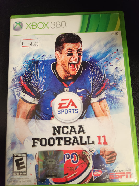 Ncaa football 11 xbox360