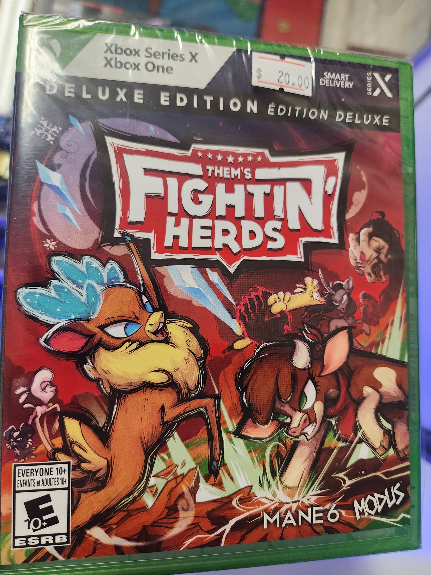 Them's Fighting Herds Xbox 1 and X