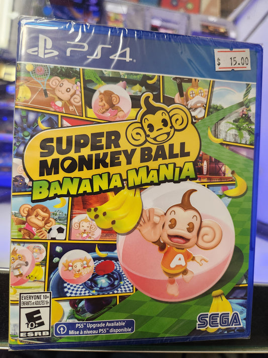 Super Monkey Ball Banana Mania PS4