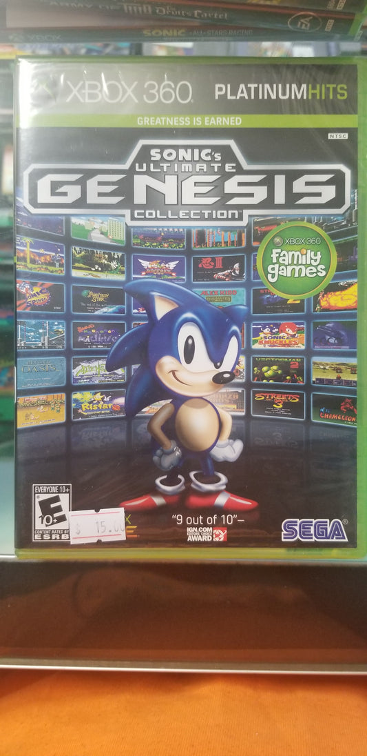 Sonic's ultimate Genesis collection