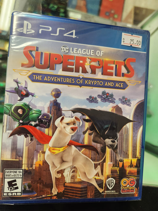 DC League of Superpets The Adventures of Krypto and Ace PS4