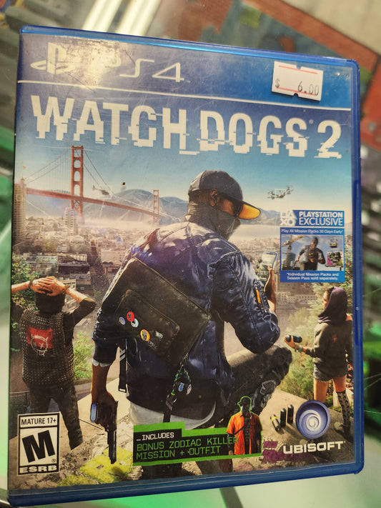 Watch Dogs 2 PS4