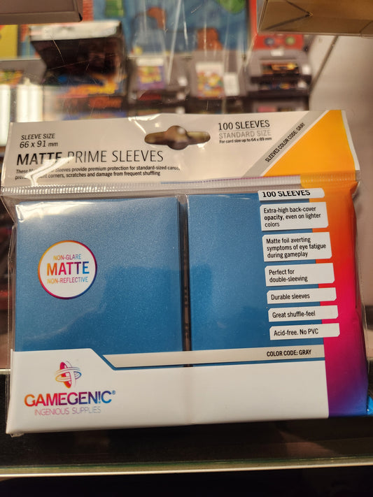Prime sleeves 100 matte blue