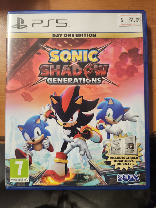 Sonic X Shadow Generations