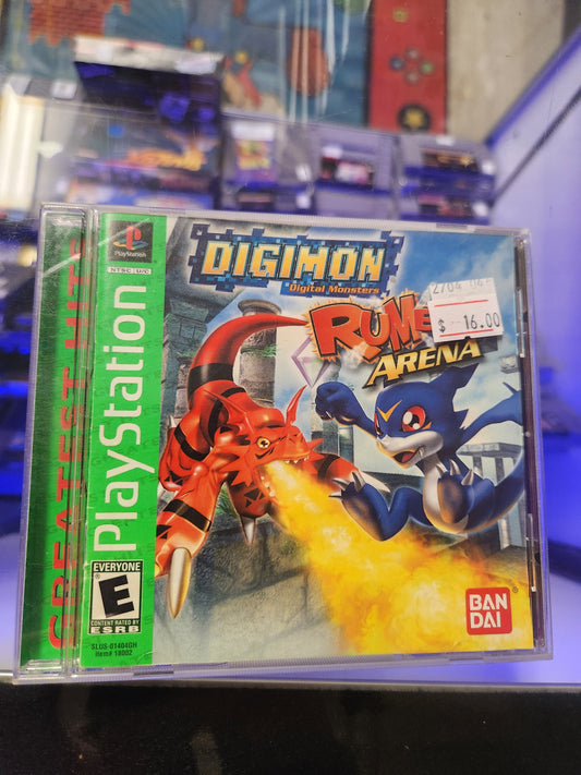 Digimon Rumble Arena Playstation 1