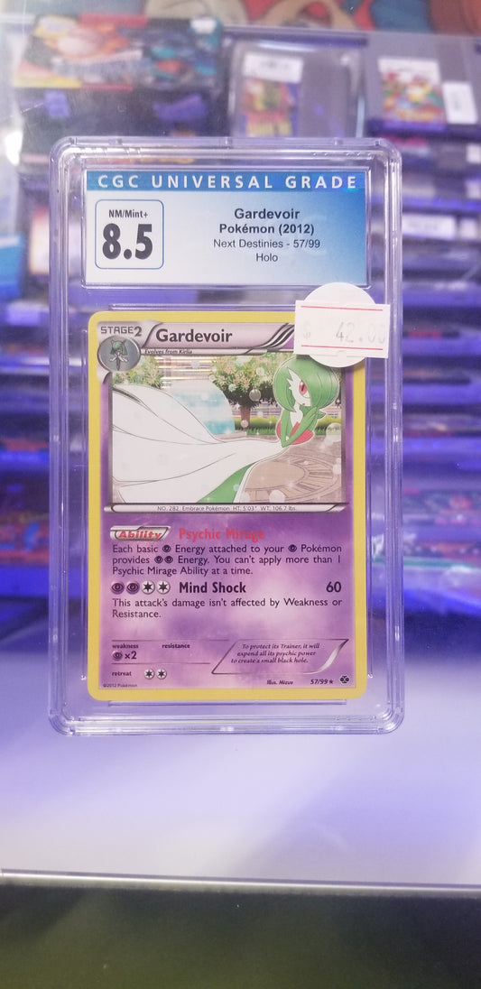 Gardevoir Pokemon(2012) CGC 8.5 Near Mint