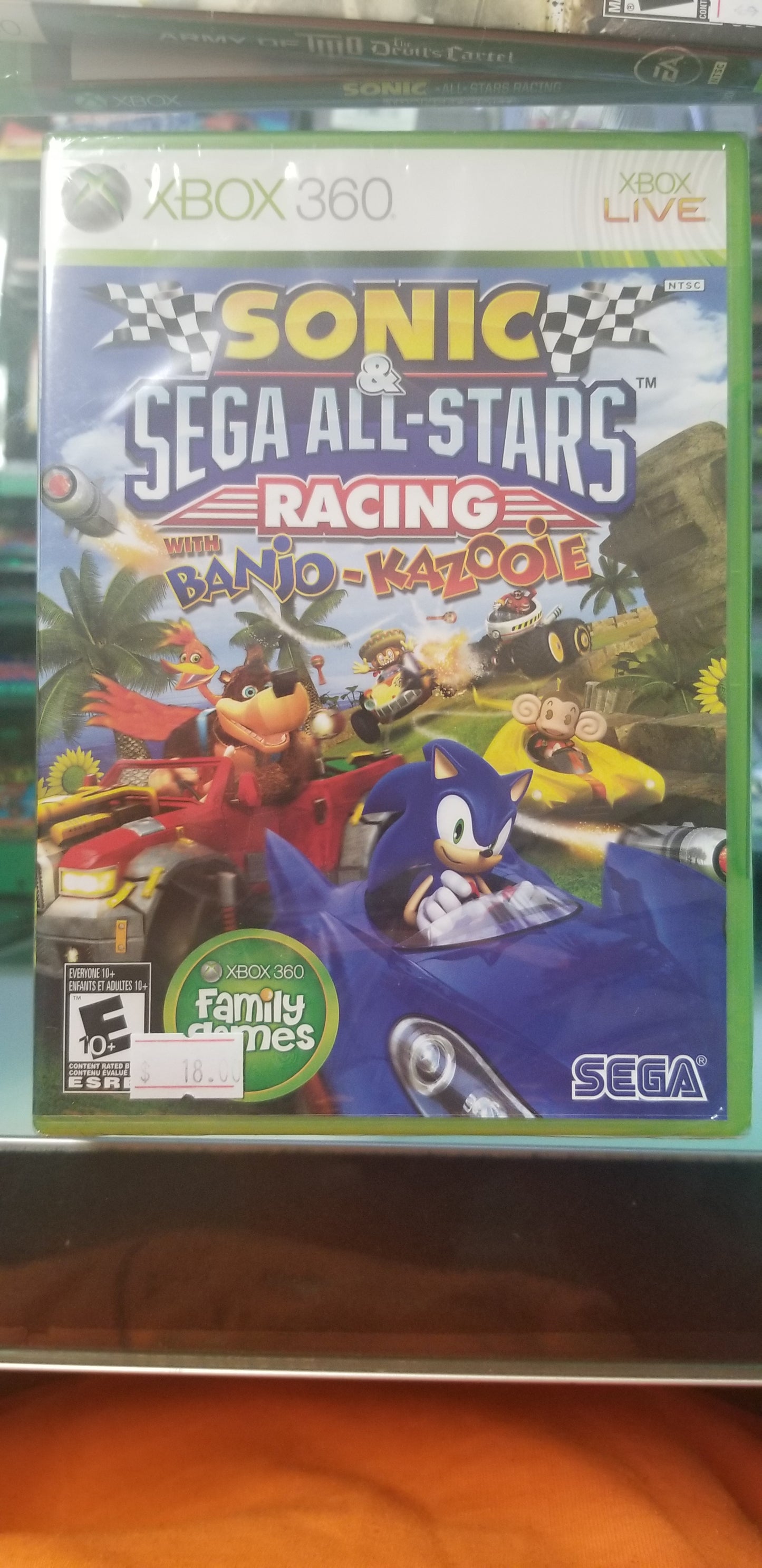 Sonic and sega all-stars racing with banjo-kazooie