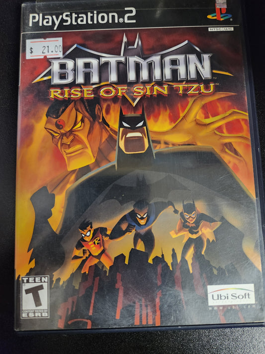 Batman rise of sin tzu ps2