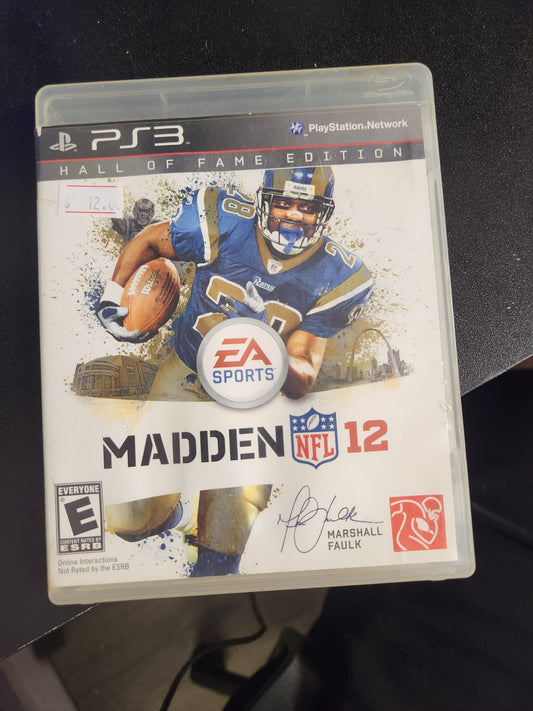 Madden NFL 12