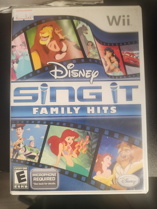 Disney's Sing It Family Hits