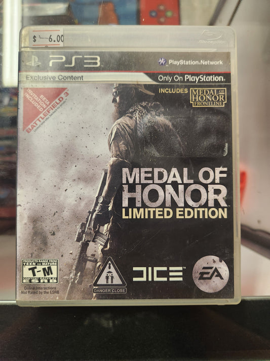 Medal Of Honor: Limited Ed.