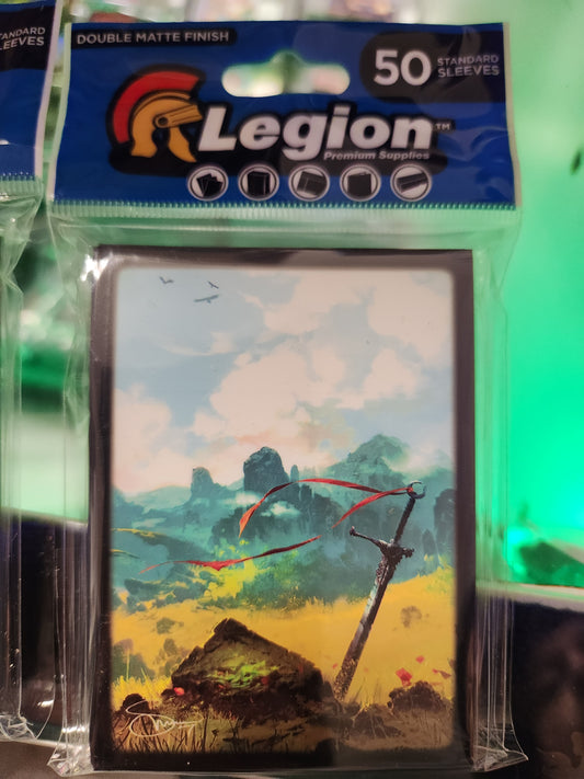 Legion sleeves 50 land plains