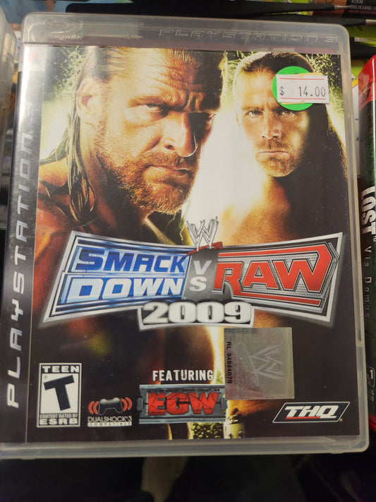 Smack down vs raw 2009 ps3