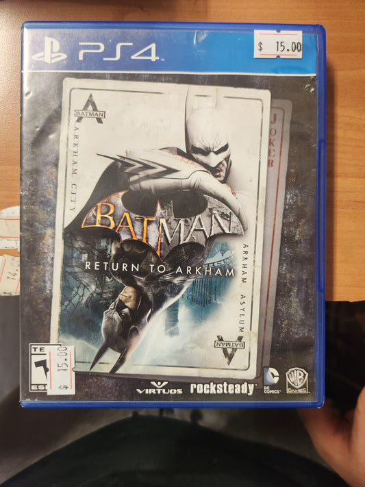 Batman Return To Arkham