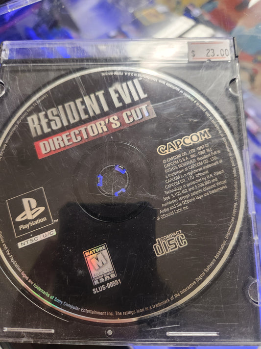 Resident evil directors cut ps1