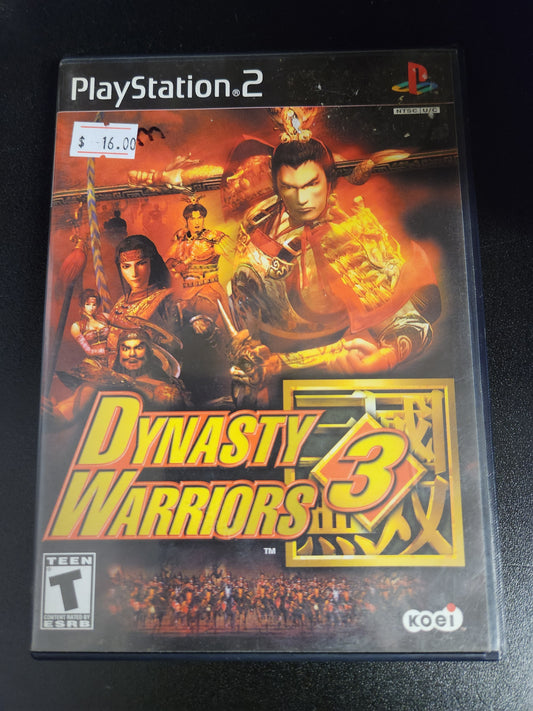 Dynasty warriors 3 ps2