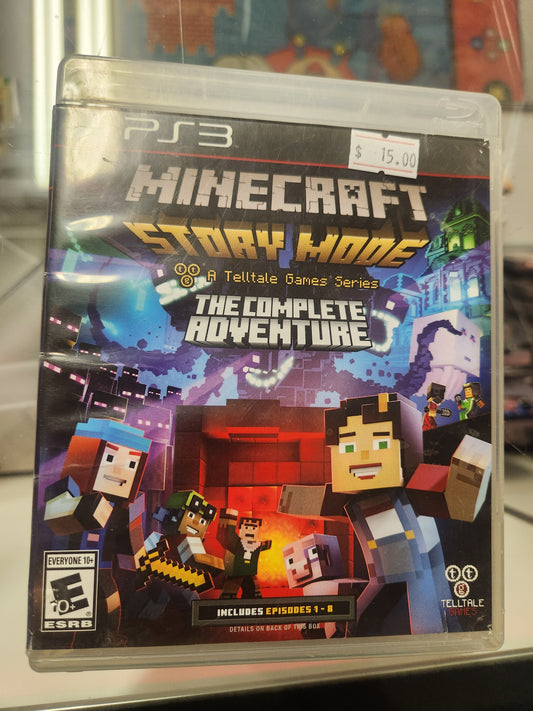 Minecraft Story Mode The Complete Adventure ps3