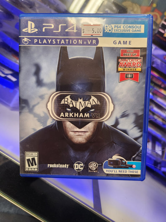 Batman Arkham vr ps4