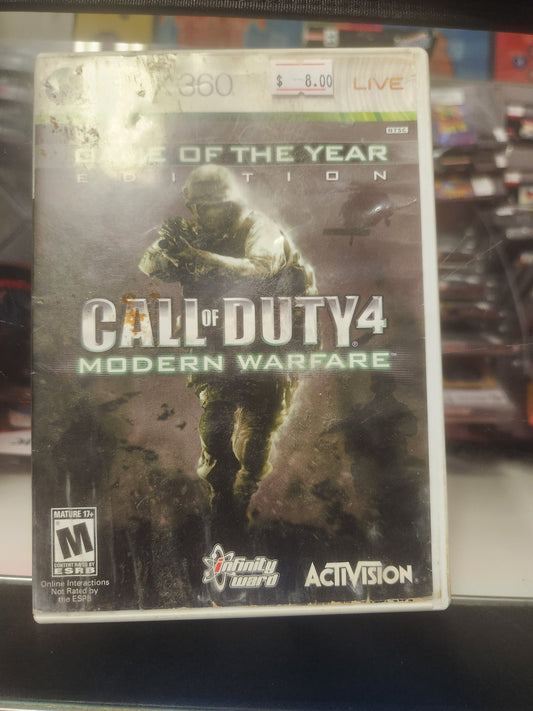 Call if Duty 4 Modern Warfare