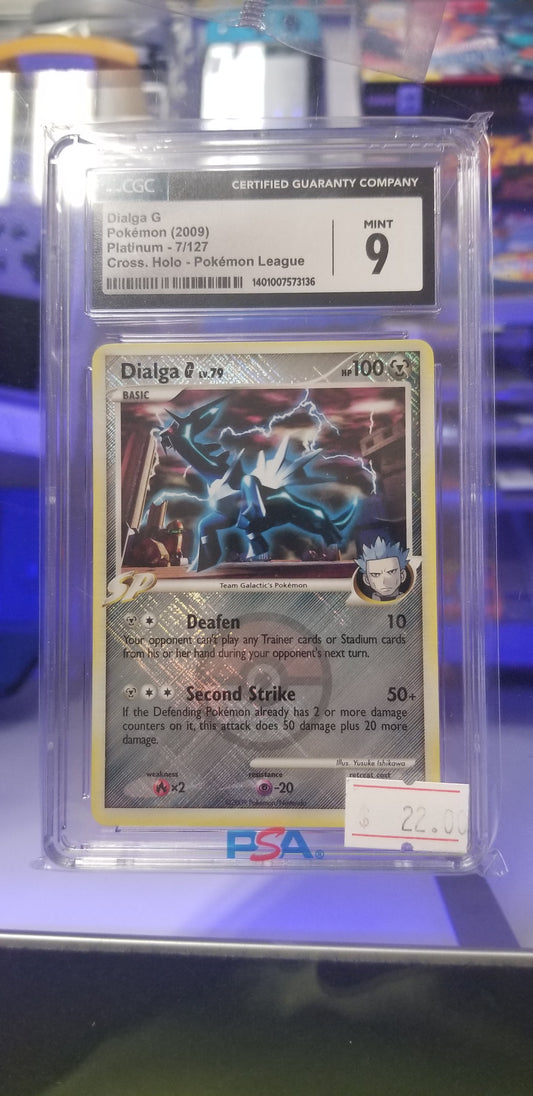 Dialga G Pokemon (2009) CGC Mint 9