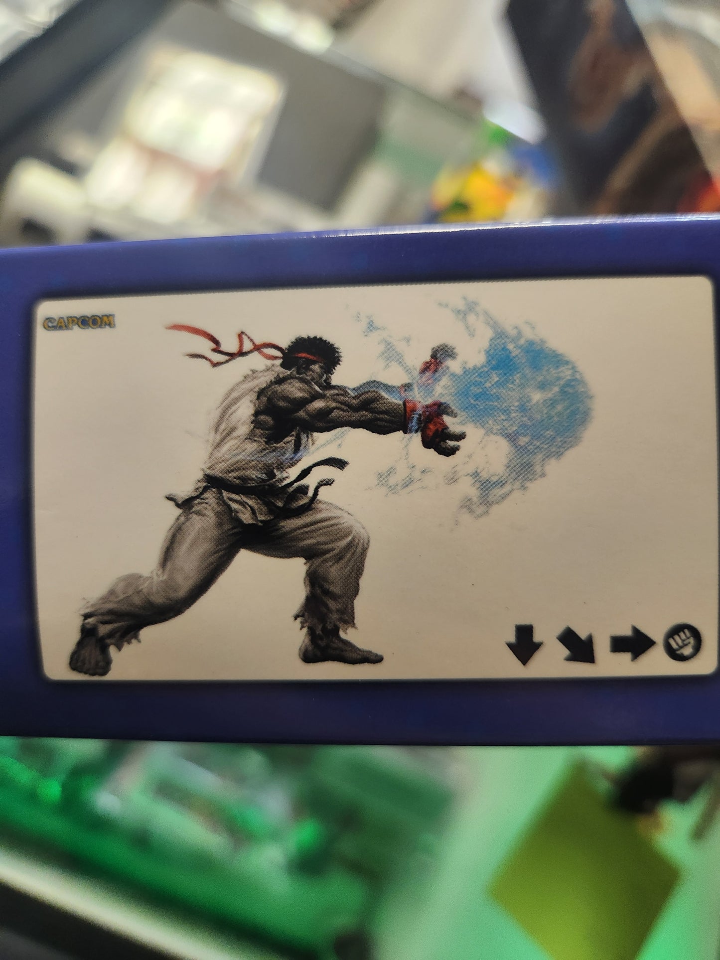 Playmat street fighter