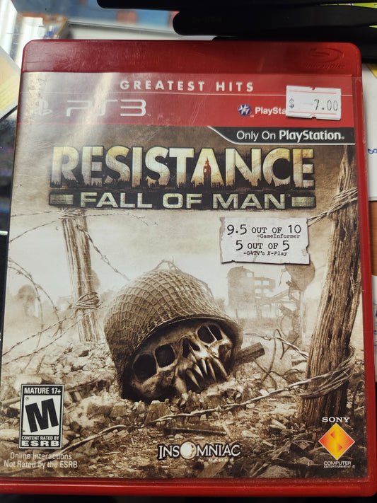 Resistance Fall Of Man ps3