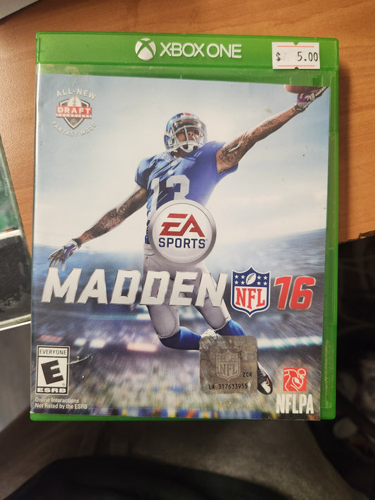 Madden NFL 16