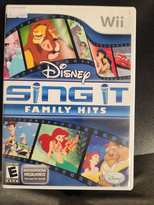 Disney's Sing It: Family Hits